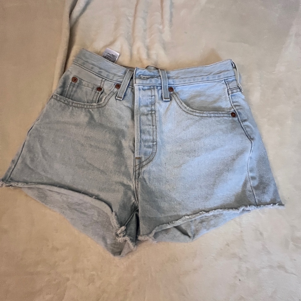 Levi Jean shorts 501 high rise